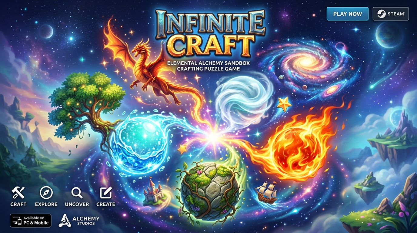 Infinite Craft: Free AI Sandbox Game - Play Now | Internet Roadtrip